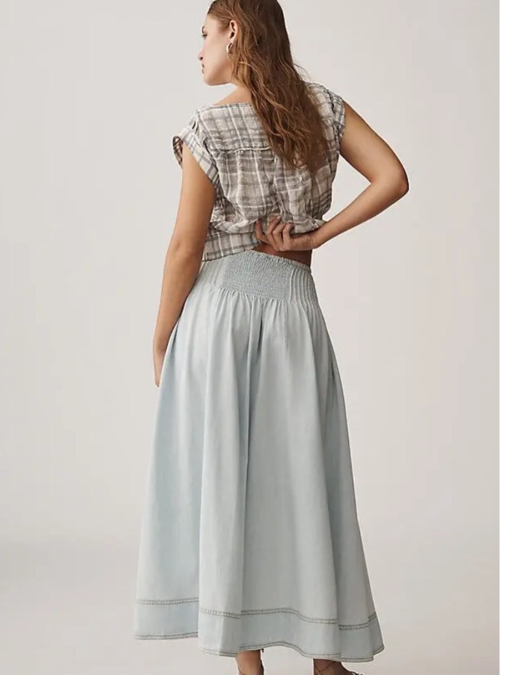 Pintuck Basque-Waist Denim Maxi Skirt
𝒫𝒾𝓁𝒸𝓇ℴ / 𝒜𝓃𝓉𝒽𝓇ℴ𝓅ℴ𝓁ℴℊ𝒾ℯ
𝒩𝒲𝒪𝒯
𝒞ℴ𝓁ℴ𝓇-𝒦𝒾𝓉 𝒲𝒶𝓈𝒽